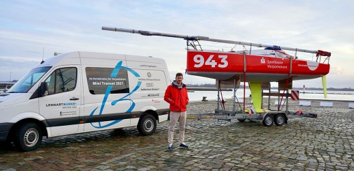 Gallery Lennart Burke prepares for Mini Transat 2021