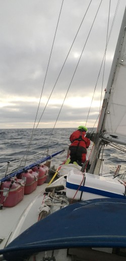 Gallery Lennart Burke beim Segelwechsel